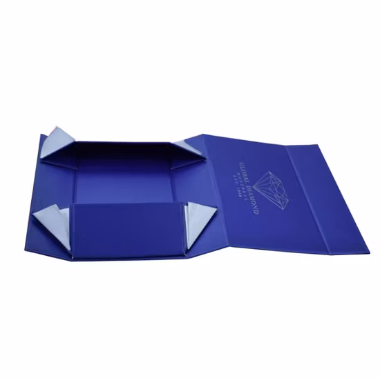 Customized Folding Paper Box Luxury Gift Packaging Cardboard Box for Jewelry